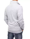Herren Sweatshirt Zip Hellgrau Dstreet BX5085