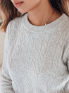 BRAVINA Damen Pullover grau Dstreet MY2528