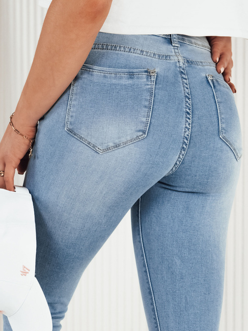 Damen Jeans mit Löchern AURAN Farbe Blau DSTREET UY1982