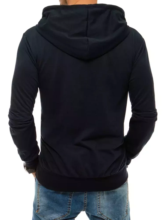 Herren Kapuzenpullover Dunkelblau Dstreet BX4970