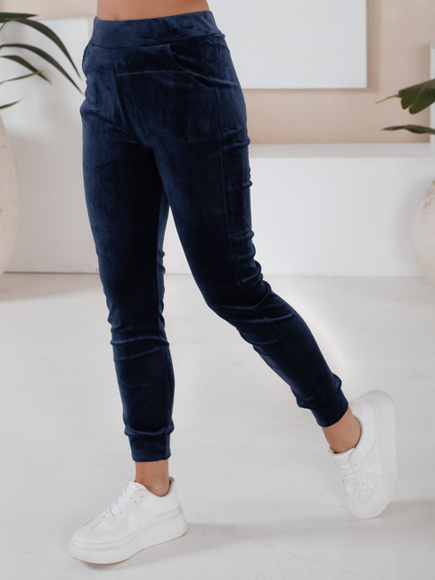 Damen Veloursanzug SO COMFY Farbe Dunkelblau DSTREET AY0884