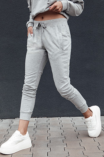 Damen Jogginghose RELAX MODE hellgrau Dstreet UY2137