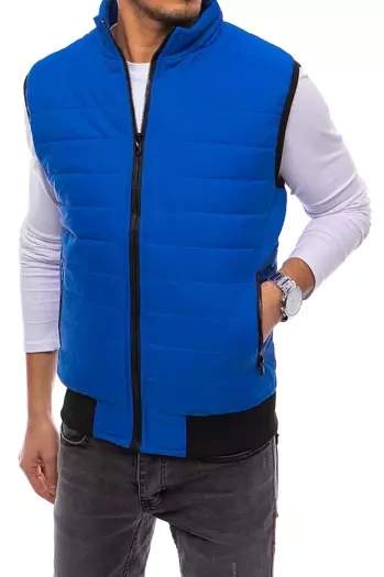 Herren Steppweste Blau Dstreet TX4017