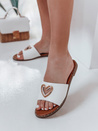 Damen Herz Flip-Flops LOVEMISS weiß Dstreet ZY0770