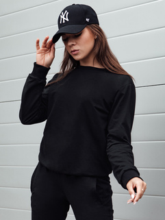 Damen GLAMFLAIR Sweatshirt schwarz Dstreet BY1319_1