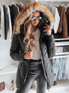 Damen Winterjacke SOLARIS Farbe Schwarz DSTREET TY4007