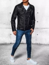 Herren Kunstlederjacke Farbe Schwarz DSTREET TX4384_2