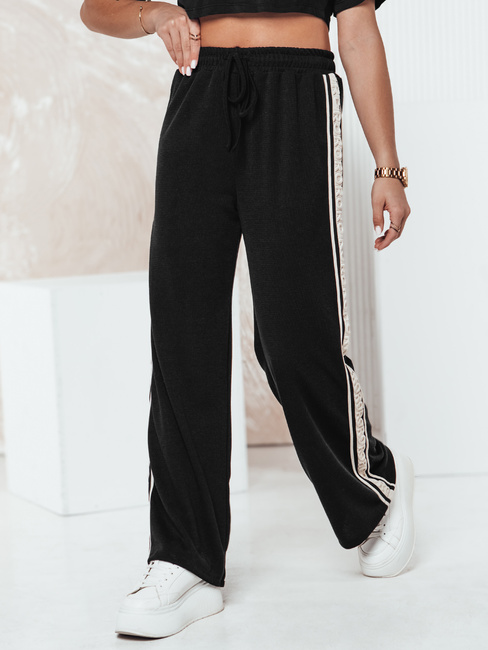 Damen Einheitsgröße VIBEBEX Jogginghose schwarz Dstreet UY2291