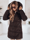 Damen Steppjacke mit Fell braun Dstreet TY5222