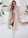 Damen Pelzmantel HELLOCHIC lang beige Dstreet TY4987
