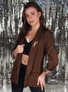 Damen Einheitsgröße LEKONIK Jacke Schokolade Dstreet PY0114