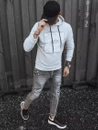 Herren Kapuzenpullover Farbe Grau DSTREET BX5468