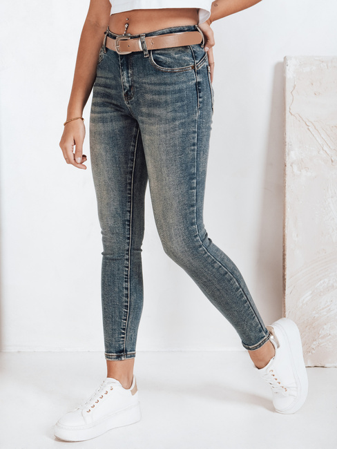 Damen Skinny Push Up Jeans blau Dstreet UY2803