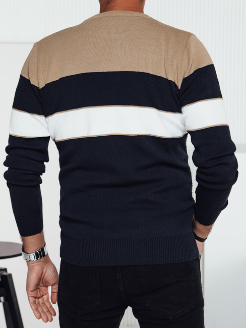 Marineblauer Herren-Pullover Dstreet WX2284