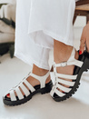 Damen SUMMERWILD Sandalen weiß Dstreet ZY0953