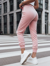 Damen Jogginghose Velours rosa Dstreet UY2837