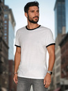Weißes Basic-T-Shirt für Männer Dstreet RX5662_1
