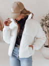 Kurze Damen-Winter-Steppjacke VIBEGIRL weiß Dstreet TY4947