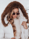Gesteppte Damen-Winterjacke mit Pelz STYLEBELLA weiß Dstreet TY4610