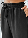 Damen Freizeithose mit weitem Bein LOVETRIP schwarz Dstreet UY2635
