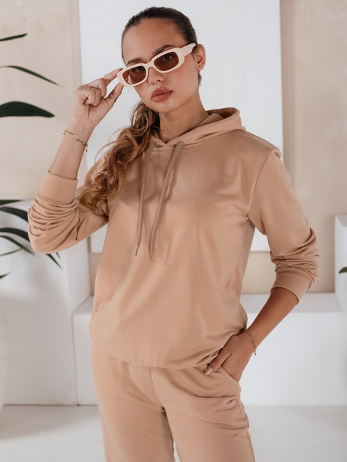 Damen Trainingsanzug-Set MIGEL Farbe Dunkelbeige DSTREET AY0805