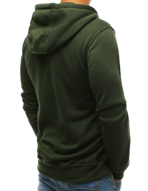 Herren Kapuzenpullover Khaki BX3907