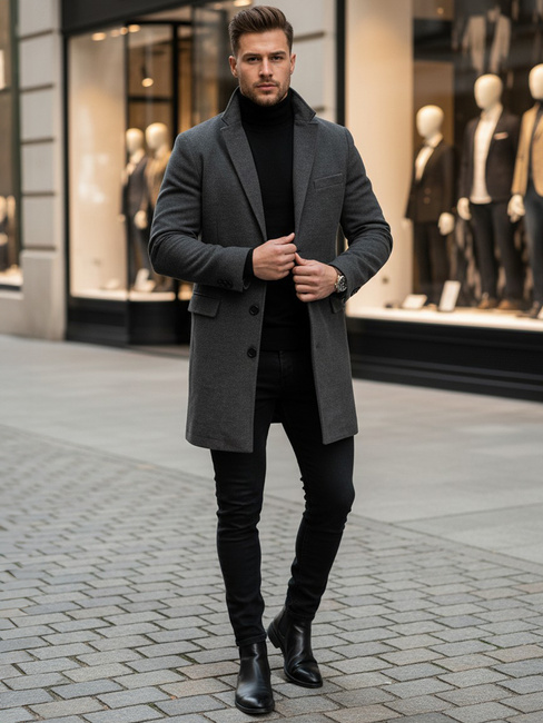 Herren Mantel Camel Dstreet CX0441