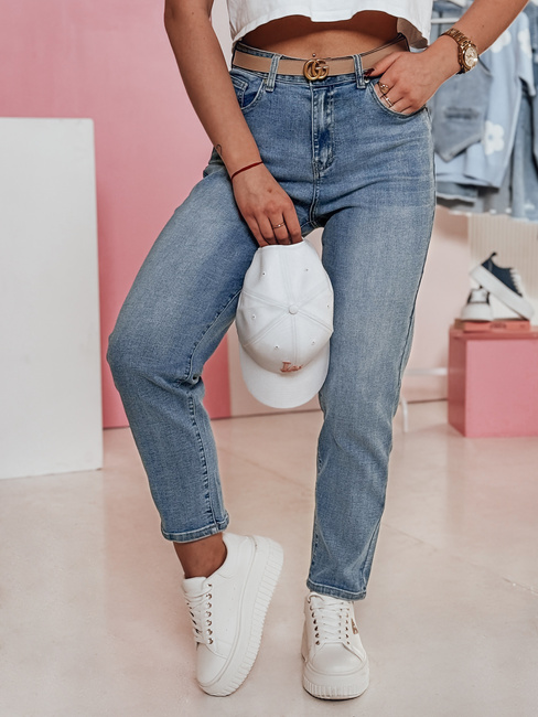 Damen Denim Mom Fit Hose COMFYNIT Dstreet UY2371