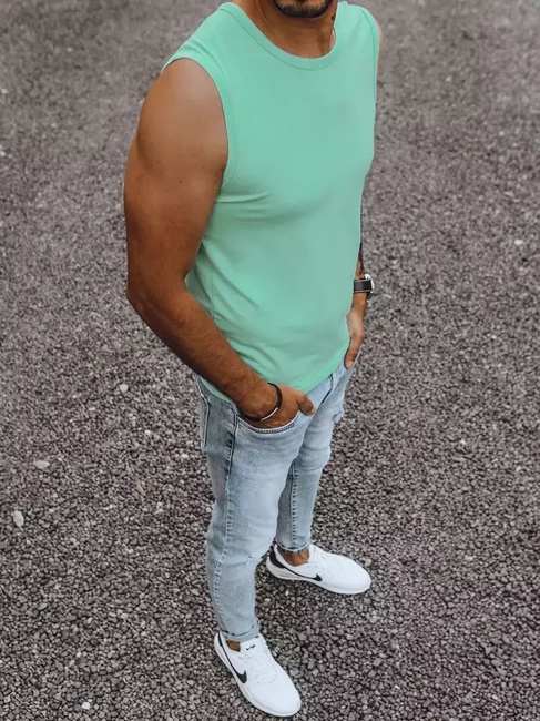 Herren Tanktop Minzegrün Dstreet RX4916