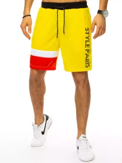 Herren Sweatshorts Gelb Dstreet SX1355_1