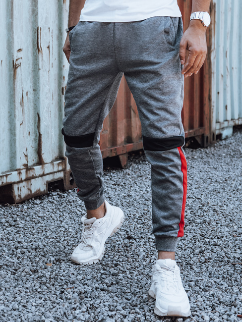 Herren Sweathose mit Kordelzug anthrazit UX4449