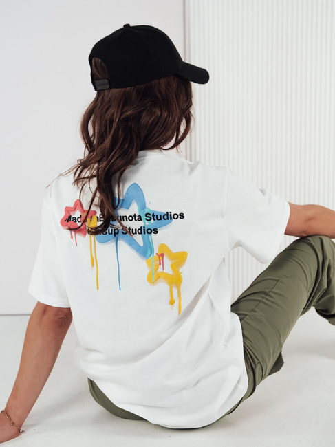 Damen-T-Shirt STRELLO weiß Dstreet RY2402