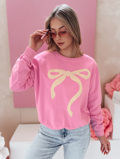 Damen Sweatshirt in Übergröße SOFTTIE rosa Dstreet BY1375_1