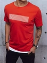 Bedrucktes Herren-T-Shirt rot Dstreet RX4651z