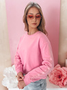 Damen Sweatshirt in Einheitsgröße LUMIVIA rosa Dstreet BY1371