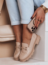 MNIMNI Damen Beige Dstreet Mokassins ZY0659