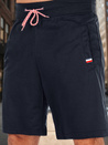 Marineblaue Herren Sweatshorts Dstreet SX2483