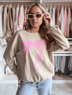 Damen Einheitsgröße Übergröße Sweatshirt SOFTTIE cappuccion Dstreet BY1357_1