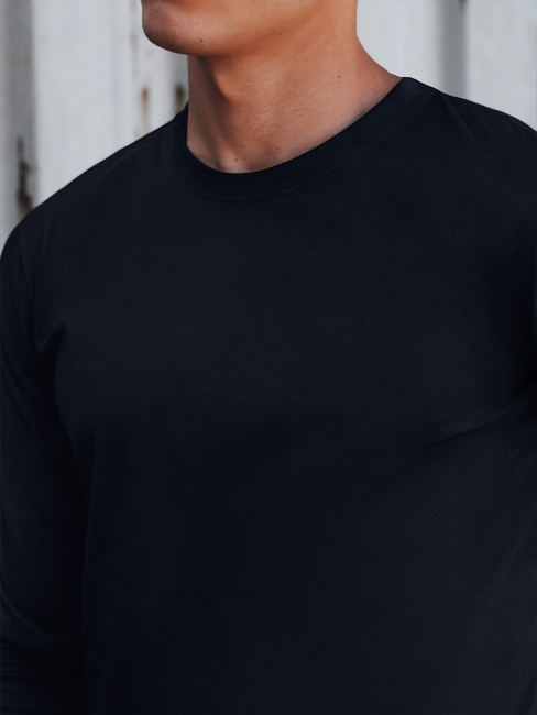 Marineblaues Herren Dstreet Longsleeve LX0580