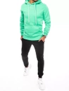 Herren Trainingsanzug-Set Farbe Minzegrün-Schwarz DSTREET AX0642