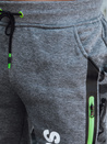 Bedruckte Herren-Sweatpants anthrazit Dstreet UX4445