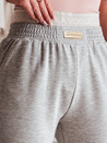 Damen Jogginghose in schmaler Passform LA VOGUE grau Dstreet UY2396