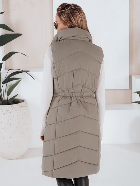 Damen Steppweste SERKIS Grün Dstreet TY3279