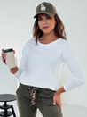 MINIMODA Damen Einheitsgröße Bluse mit Anhänger weiß Dstreet RY2679