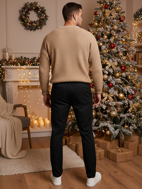 Herrenhose schwarz Dstreet UX4413