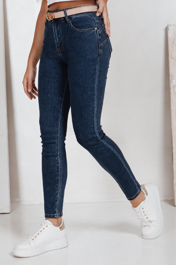 Damen Push Up Jeans navy blau Dstreet UY2771