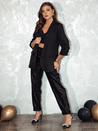 Damen Einheitsgröße Blazer ELEGANTIS schwarz Dstreet PY0109
