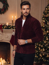 Herren Pullover ohne Knöpfe burgundy Dstreet WX2233z