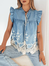 Damenbluse FATRELA blau Dstreet RY2452