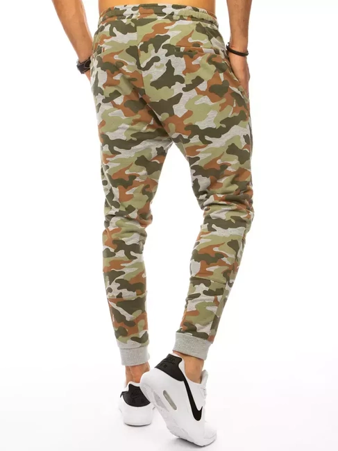 Herren Trainingshose Camo Grün Dstreet UX3334